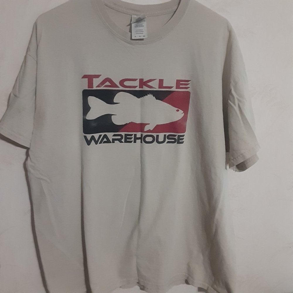 5/$20 Gildan Tackle Warehouse Men's SS T Shirt in Size XL